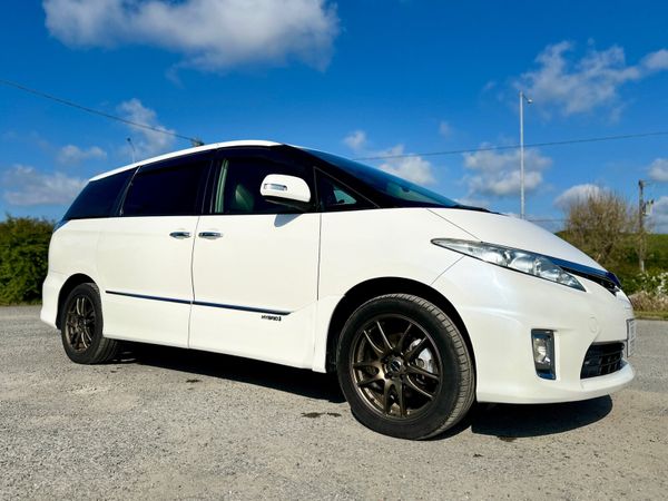 Toyota Estima MPV, Petrol Hybrid, 2010, White