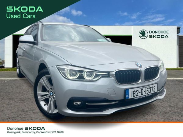 BMW 3-Series Estate, Petrol, 2018, Grey