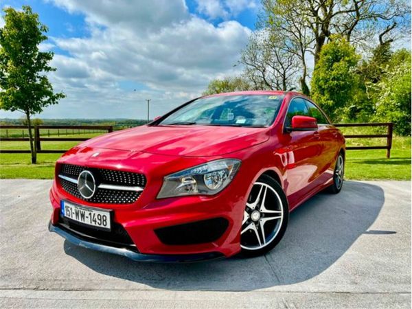 Mercedes-Benz CLA Saloon, Petrol, 2015, Red