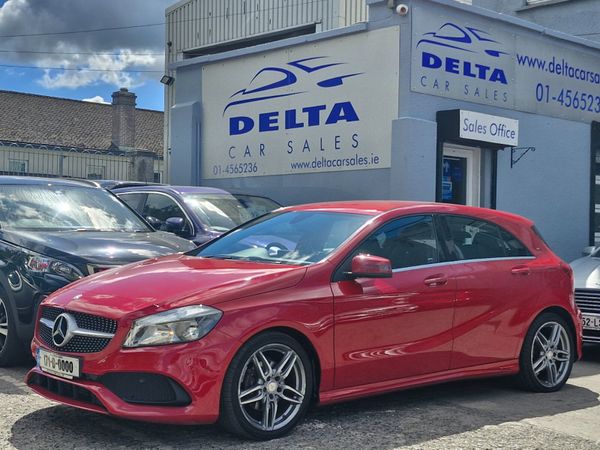 Mercedes-Benz A-Class Hatchback, Diesel, 2017, Red
