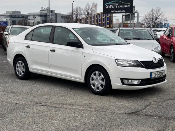 Skoda Rapid Saloon, Petrol, 2013, White