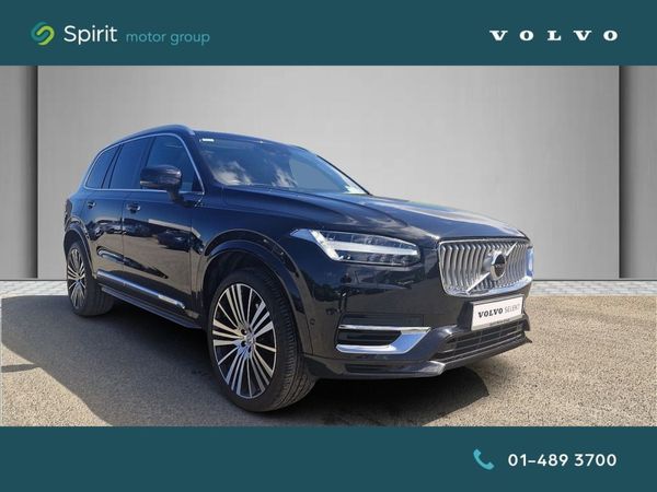 Volvo XC90 SUV, Petrol Plug-in Hybrid, 2021, Black