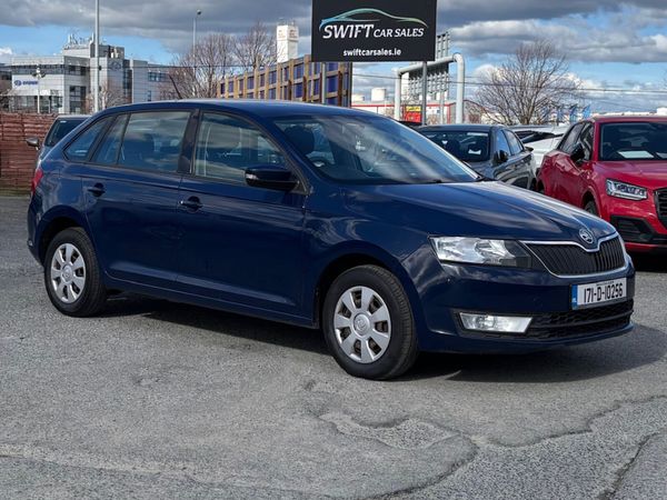 Skoda Rapid Hatchback, Diesel, 2017, Blue