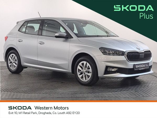 Skoda Fabia Hatchback, Petrol, 2024, Silver