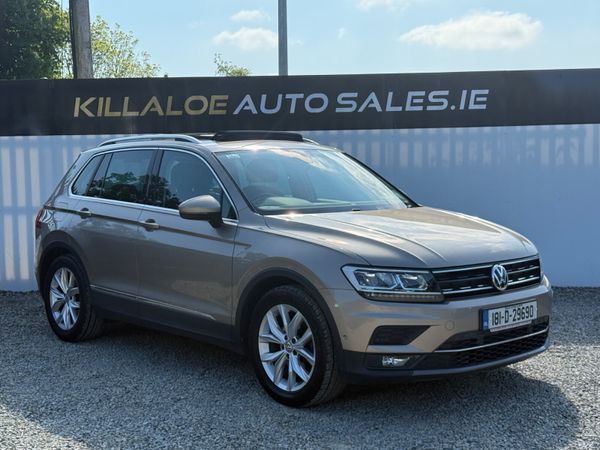 Volkswagen Tiguan SUV, Diesel, 2018, Yellow