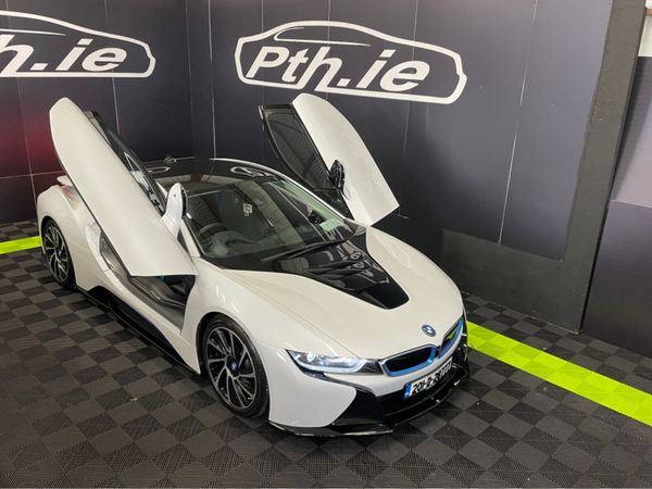 BMW i8 Coupe, Petrol Hybrid, 2020, White