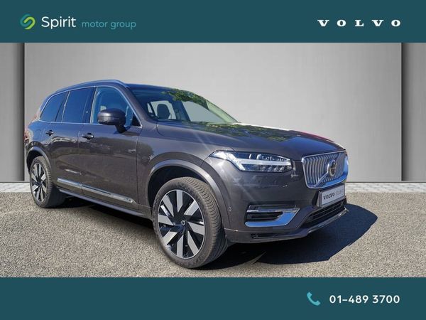 Volvo XC90 SUV, Petrol Hybrid, 2024, Grey