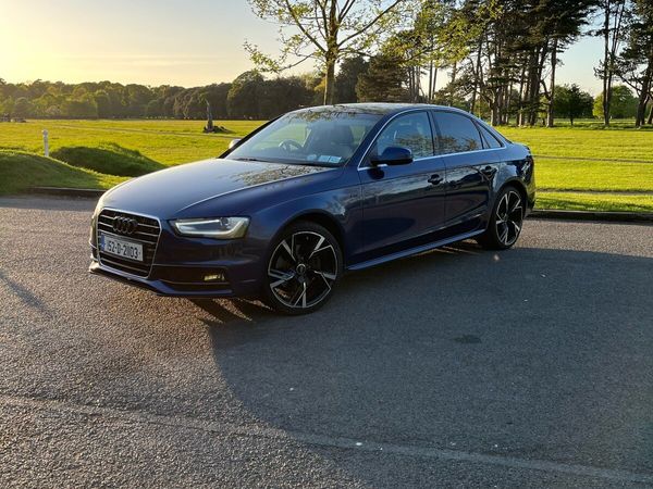 Audi A4 Saloon, Diesel, 2015, Blue