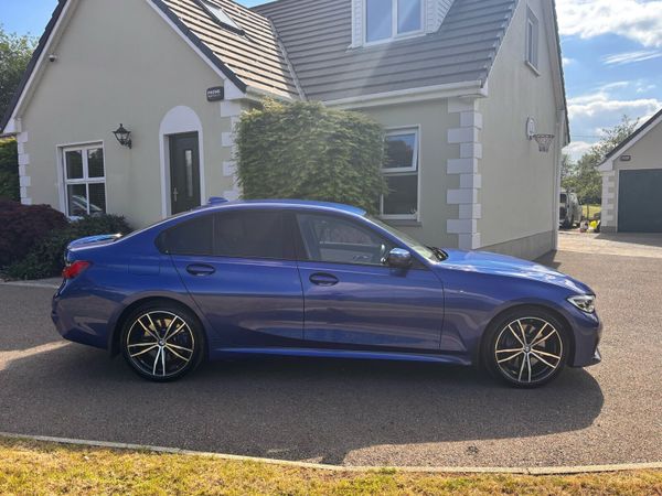 BMW 3-Series Saloon, Petrol Plug-in Hybrid, 2020, Blue