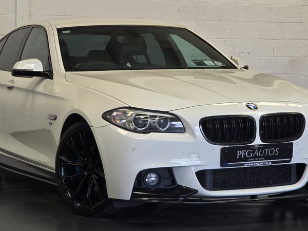 BMW 5-Series Saloon, Diesel, 2015, White
