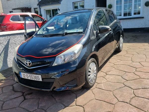 Toyota Vitz Hatchback, Petrol, 2012, Black