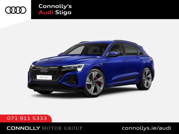 Audi Q8 e-tron SUV, Electric, 2024, Blue