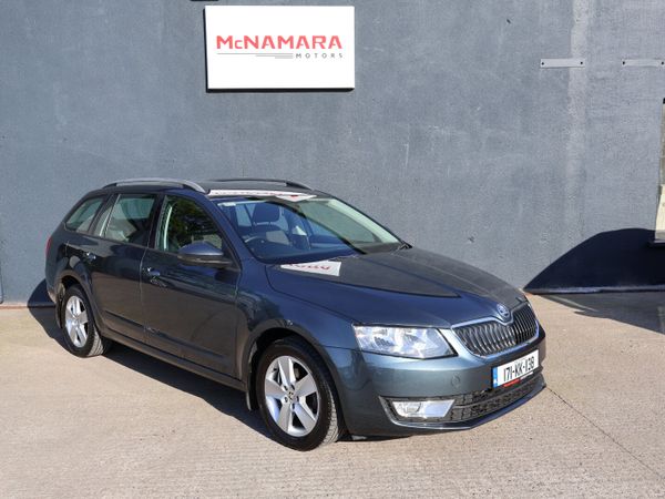 Skoda Octavia Estate, Diesel, 2017, Grey