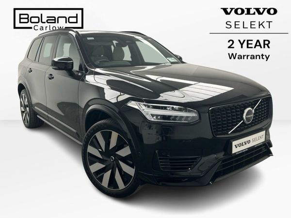 Volvo XC90 SUV, Petrol Plug-in Hybrid, 2024, Black