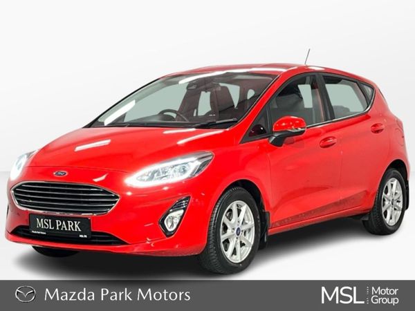 Ford Fiesta Hatchback, Petrol, 2019, Red