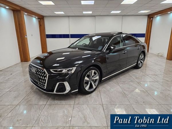 Audi A8 Saloon, Hybrid, 2023, Grey