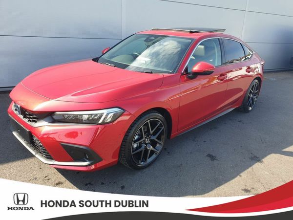 Honda Civic Hatchback, Petrol Hybrid, 2025, Red