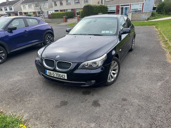 BMW 5-Series Saloon, Diesel, 2008, Blue