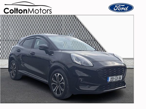 Ford Puma MPV, Petrol Hybrid, 2022, Black