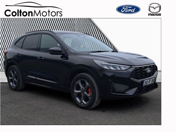 Ford Kuga SUV, Petrol Plug-in Hybrid, 2024, Black