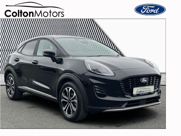 Ford Puma SUV, Petrol Hybrid, 2025, Black