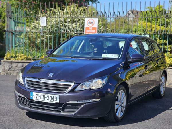 Peugeot 308 Estate, Diesel, 2017, Blue