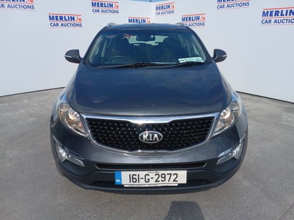 Kia Sportage MPV, Diesel, 2016, Grey/silver