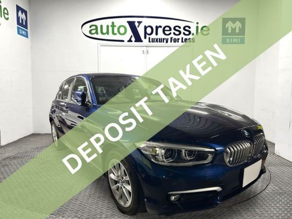 BMW 1-Series Hatchback, Diesel, 2017, Blue