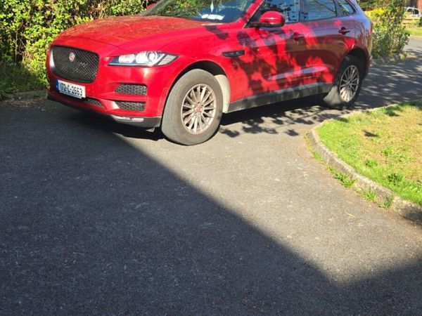 Jaguar F-Pace SUV, Diesel, 2017, Red