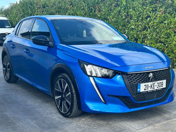 Peugeot 208 Hatchback, Petrol, 2021, Blue