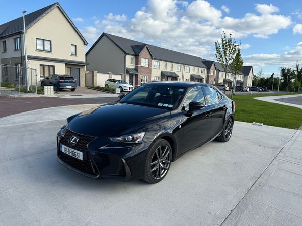 Lexus IS Saloon, Petrol Hybrid, 2018, Black