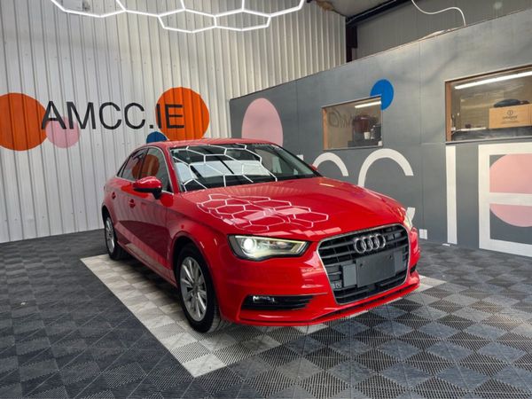 Audi A3 Saloon, Petrol, 2016, Red