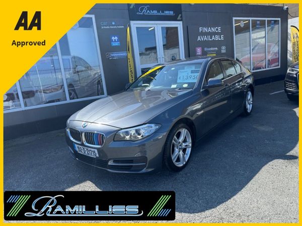 BMW 5-Series Saloon, Diesel, 2015, Grey