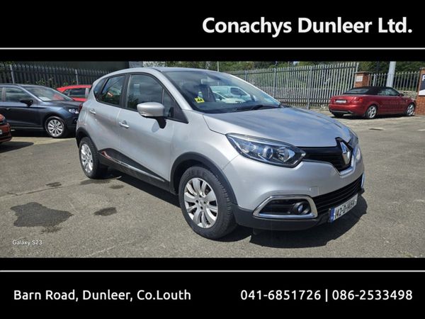 Renault Captur Hatchback, Diesel, 2014, Silver