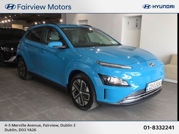 Hyundai KONA SUV, Electric, 2022, Blue