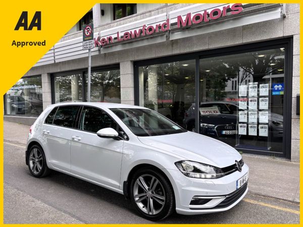 Volkswagen Golf Hatchback, Petrol, 2018, White