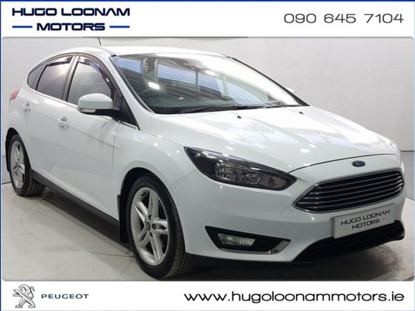 Ford Focus Hatchback, Diesel, 2017, White
