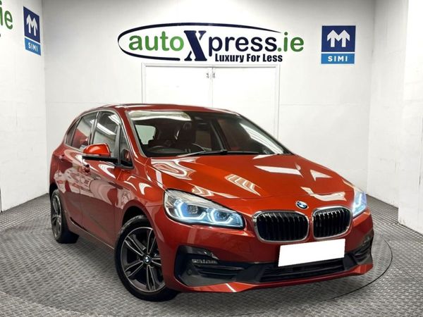 BMW 2-Series MPV, Diesel, 2018, Burgundy