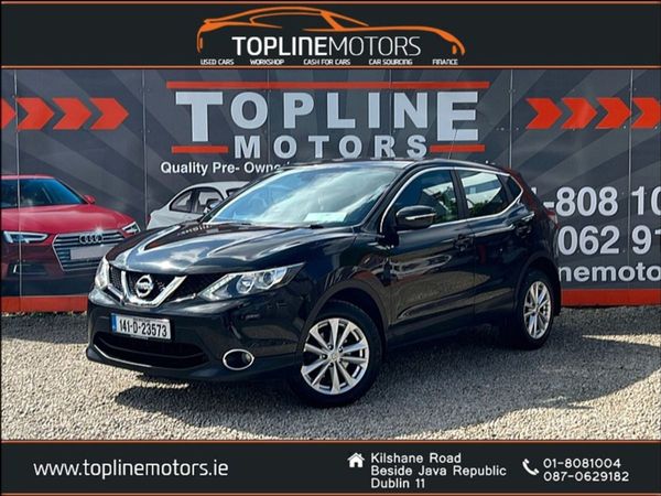 Nissan Qashqai MPV, Diesel, 2014, Red