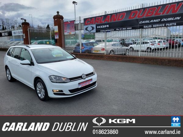 Volkswagen Golf Estate, Petrol, 2014, White