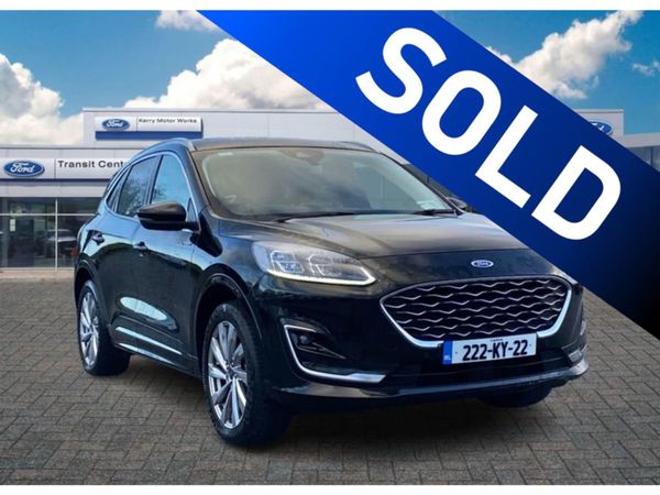 Ford Kuga MPV, Petrol Plug-in Hybrid, 2022, Black