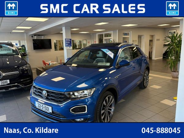 Volkswagen T-Roc Hatchback, Petrol, 2022, Blue