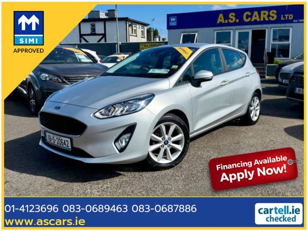 Ford Fiesta Hatchback, Petrol, 2018, Grey