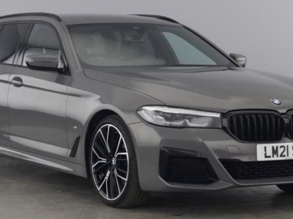 BMW 5-Series Estate, Diesel, 2021, Grey