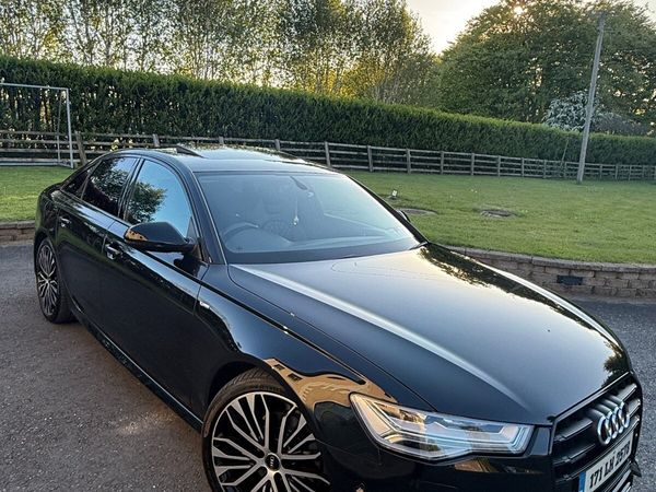 Audi A6 Saloon, Diesel, 2017, Black