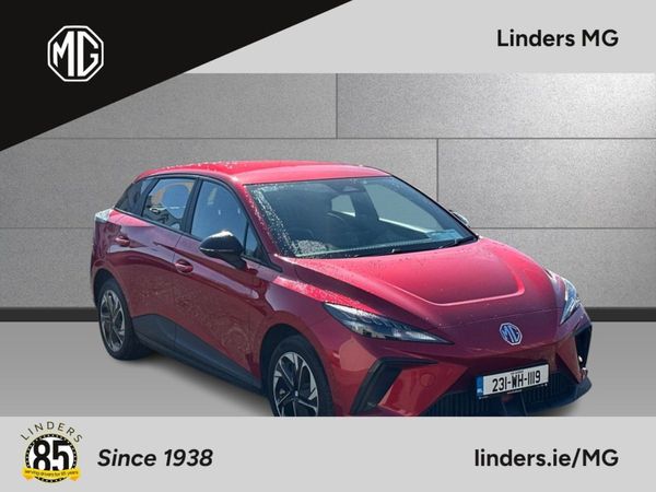 MG MG4 Hatchback, Electric, 2023, Red