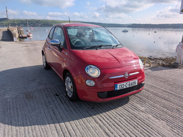 Fiat 500 Hatchback, Petrol, 2013, Red