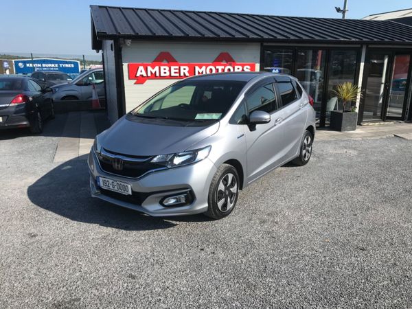 Honda Fit Hatchback, Petrol Hybrid, 2019, Silver