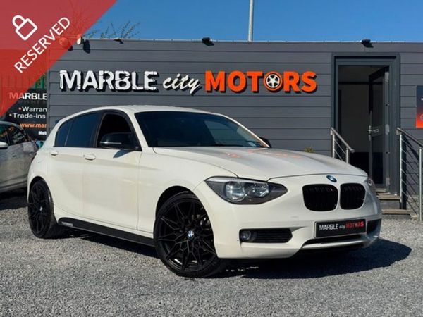 BMW 1-Series Hatchback, Diesel, 2014, White