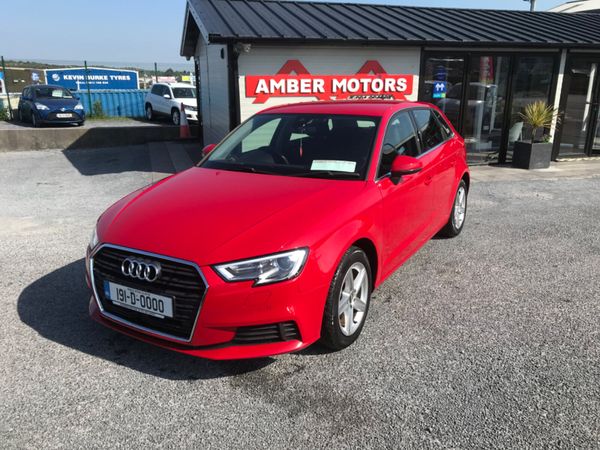 Audi A3 Hatchback, Petrol, 2019, Red